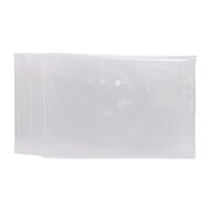 WS Button Document Wallet Clear 3 Pack