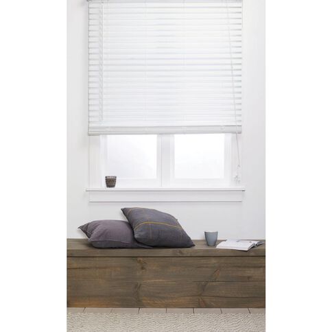 Homeworks 50MM Faux Wood Venetian Blind White