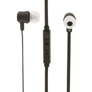 Tech.Inc In-Ear Earbuds with Mic and Volume Control Black