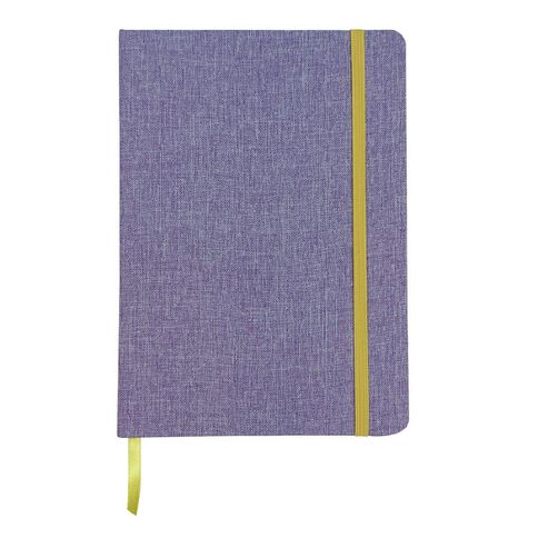 Uniti Notebook Modern Kiwi Purple Plain Hardcover A5