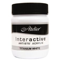 Atelier S1 Acrylic Paint Titanium White 250ml