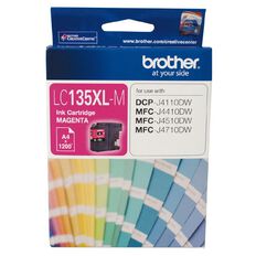 Brother Ink LC135XL Magenta (1200 Pages)