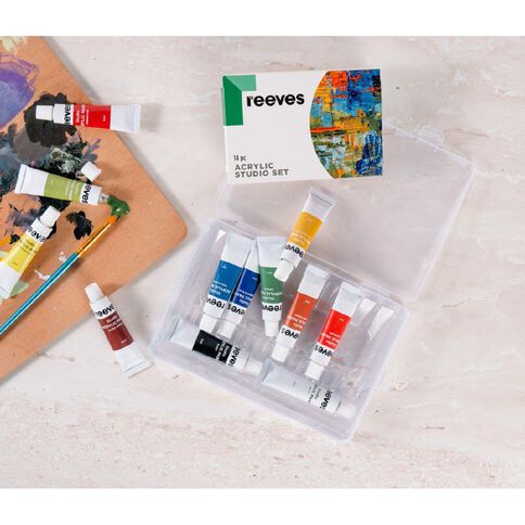 Reeves Acrylic Art Set 14 Pieces