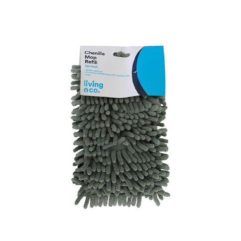 Living & Co Chenille Mop Refill Sage Sage