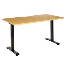 Jasper J Emerge Straight Scallop Desk 1500 BlkBch