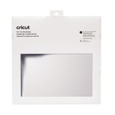 Cricut Transfer Foil 12 Inch x 12 Inch Silver 8 Pack