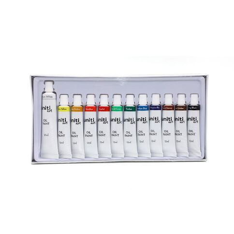 Uniti Oil Paint Set 12 Pack