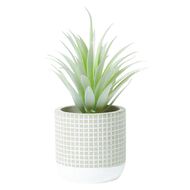 Living & Co Artificial Potted Succulents Green 3 Pack 85cm