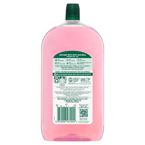 Palmolive Foaming Liquid Hand Wash Soap Japanese Cherry Blossom 1L