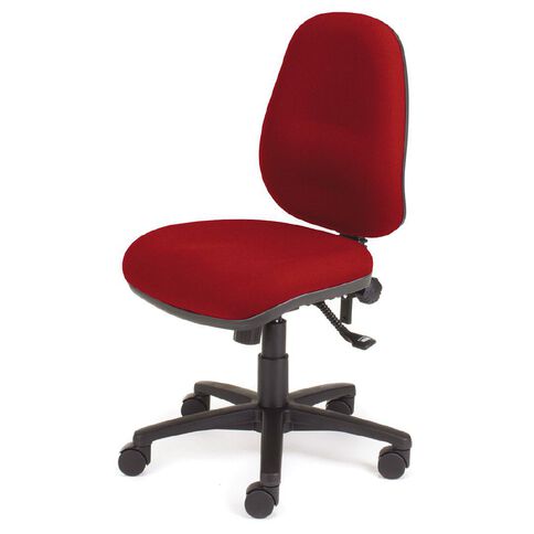 Chair Solutions Ergon Highback Chair Red Mid