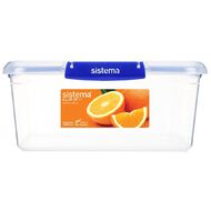 Sistema Klip It Plus Square Container Blue Mid 5.5L