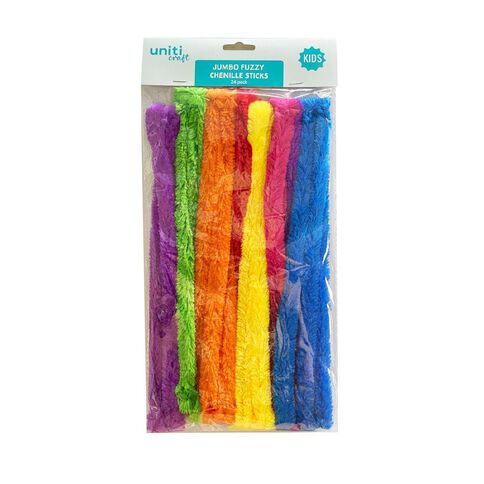 Uniti Jumbo Fuzzy Chenille Sticks Uniti Jumbo Fuzzy Chenille Sticks