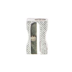 WS Pencil Sharpener 1 Hole Metal Silver