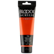 BLOCKX Acrylic Tube 120ml Chinese Orange Orange
