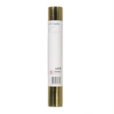 Uniti Iron-on Vinyl 30cm x 60cm Gold
