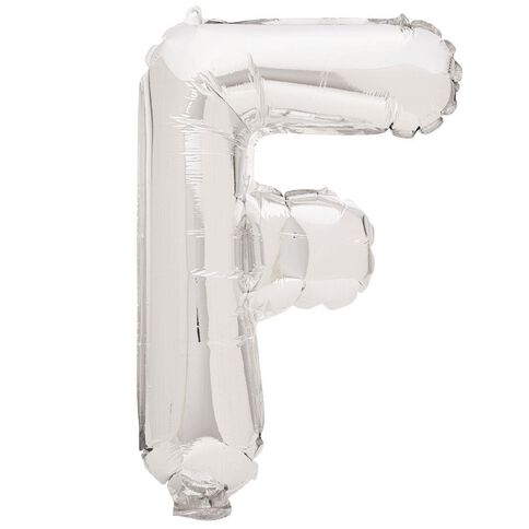 Artwrap Foil Balloon F Silver 35cm