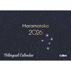Collins 2026 Wall Calendar Bilingual Multi-Coloured A4
