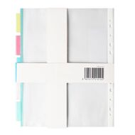 WS 5 Tab Pocket Coloured Dividers
