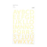 Uniti Foil Alpha Stickers Gold