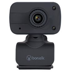 Bonelk USB Webcam Clip On 1080p Black
