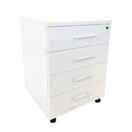Zealand Sonic Mobile 4 Draw Locking White