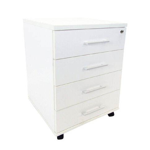 Zealand Sonic Mobile 4 Draw Locking White