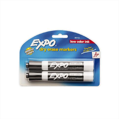 Expo Whiteboard Marker Chisel 2 Pack