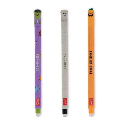 Legami Erasable Gel Pen Boo 3 Pack