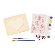 Kookie Paint Your Own Wooden Jewellery Box 23 Pieces