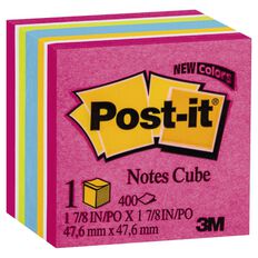 Post-It Mini Cubes Ultra Multi-Coloured
