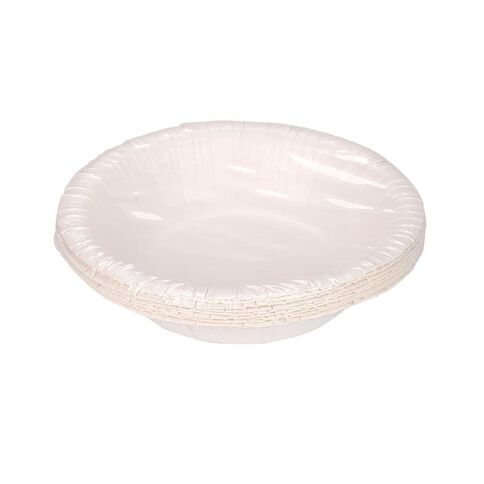 Party Inc Bowl 16cm White 10 Pack
