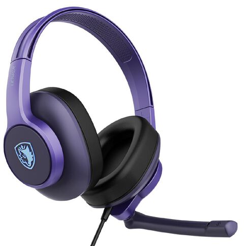 SADES Upower Wired Headset Purple