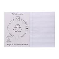 WS Exercise Book 1B8 7mm Ruled 36 Leaf Red Mid