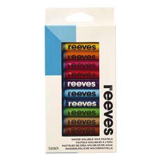 Reeves Water Soluble Wax Pastels 12 Pack