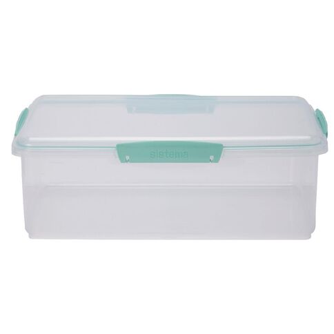 Sistema Klip It Pastels Rectangular Box Assorted Colours 7L 7L