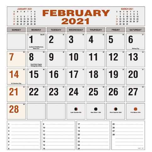 Calendar 2021 Commercial Wall 3 Month To View Warehouse Stationery Nz 3 month view calendar 2021