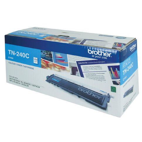 Brother Toner TN240 Cyan (1400 Pages)