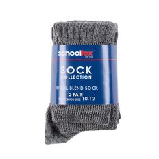 Schooltex Striped School Socks 2 Pack