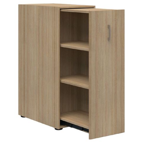 Mascot Personal Pull-out Storage non-locking Classic Oak 1200 Left Hand