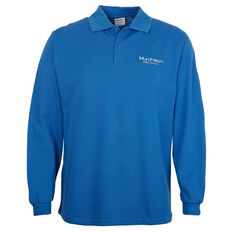 Schooltex Murchison Area Long Sleeve Polo with Embroidery