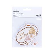 Wedding Cardstock Die Cut Shape