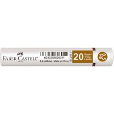 Faber-Castell Lead Refills Grip Tube 0.5 HB 20 Pack Pink