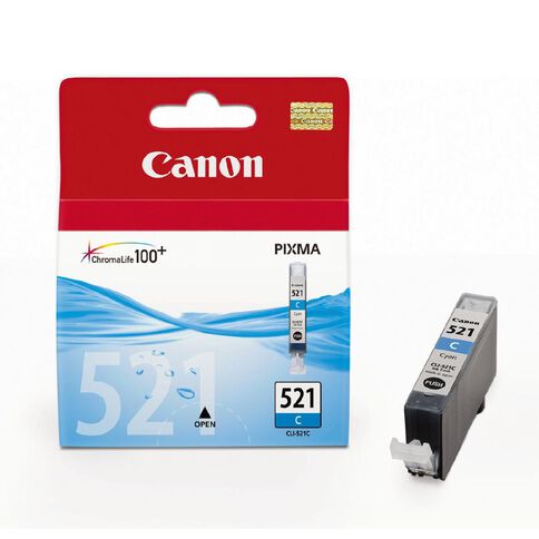 Canon Ink CLI521 Cyan (500 Pages)