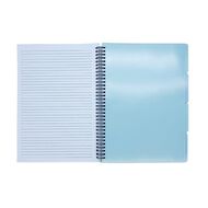Uniti Clubhouse Softcover Notebook With Dividers A4 Blue