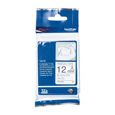 Brother TZER231 Ribbon Tape Black on White 12mm x 4m