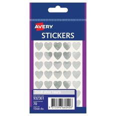 Avery Heart Stickers 15mm Diameter