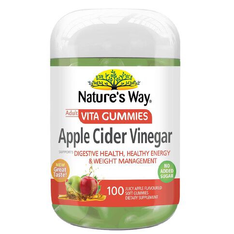 Nature's Way Adult Vita Gummies Apple Cider Vinegar 100
