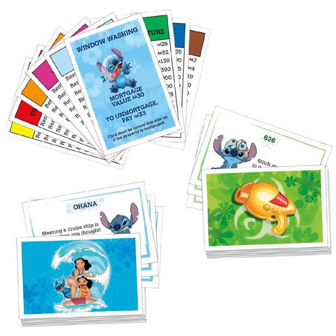 Hasbro Monopoly Stitch Game