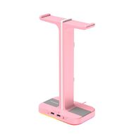 Playmax Pink Taboo RGB Headset Stand