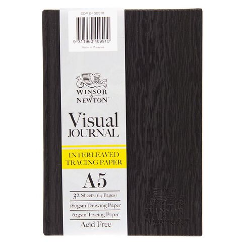 Winsor & Newton Visual Journal Interleaved A5 32 Sheets